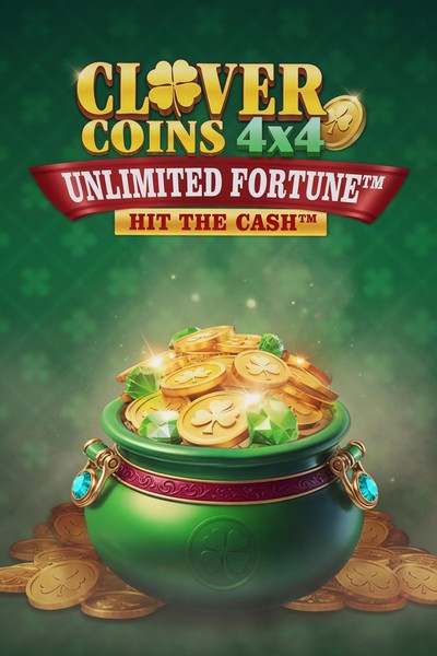 Naslovnica slota Clover Coins 4x4 Unlimited Fortune u Betwest Casinu