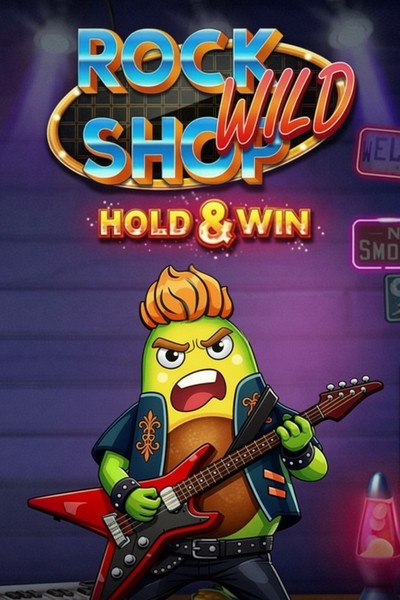 Naslovnica slota Rock Wild Shop u Betwest Casinu