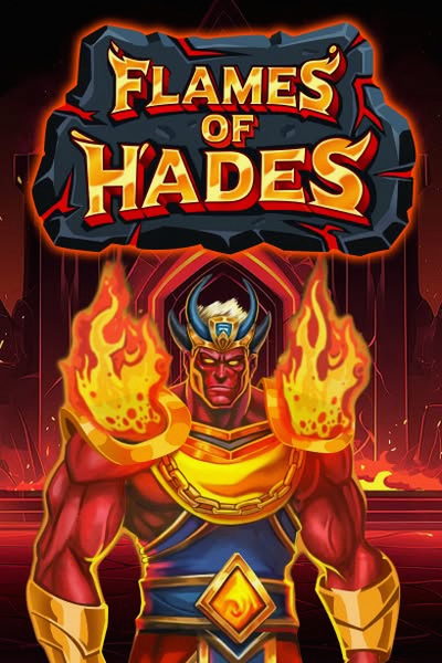 Naslovnica slota Flames of Hades u lobiju Kingmaker Casina